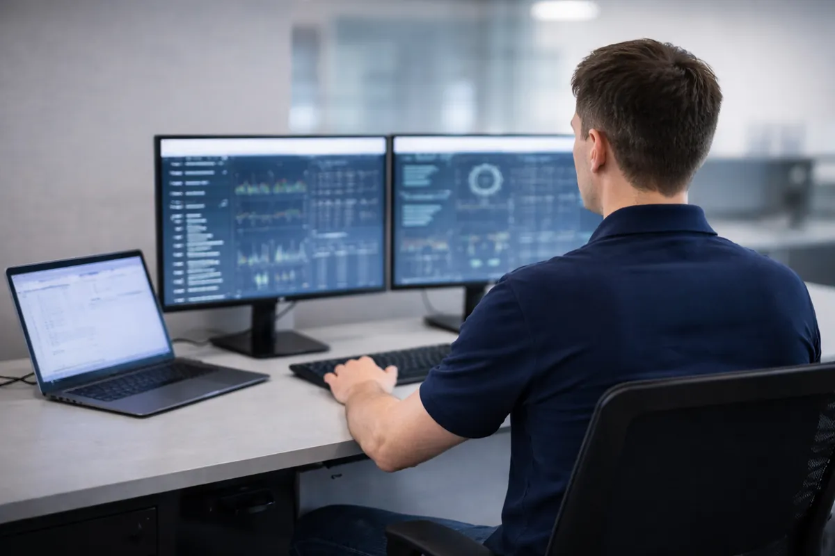IT specialist managing systems and applications